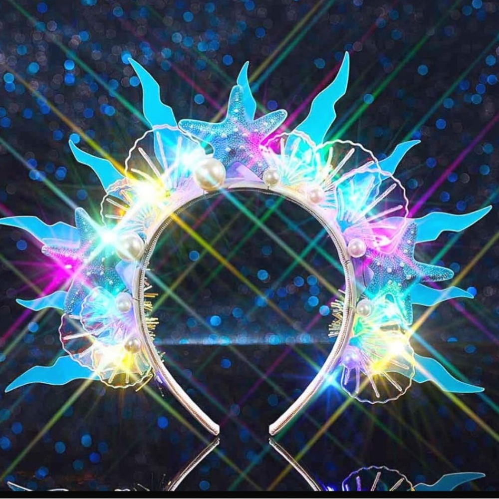 Zoestar Light-Up Starfish Headband